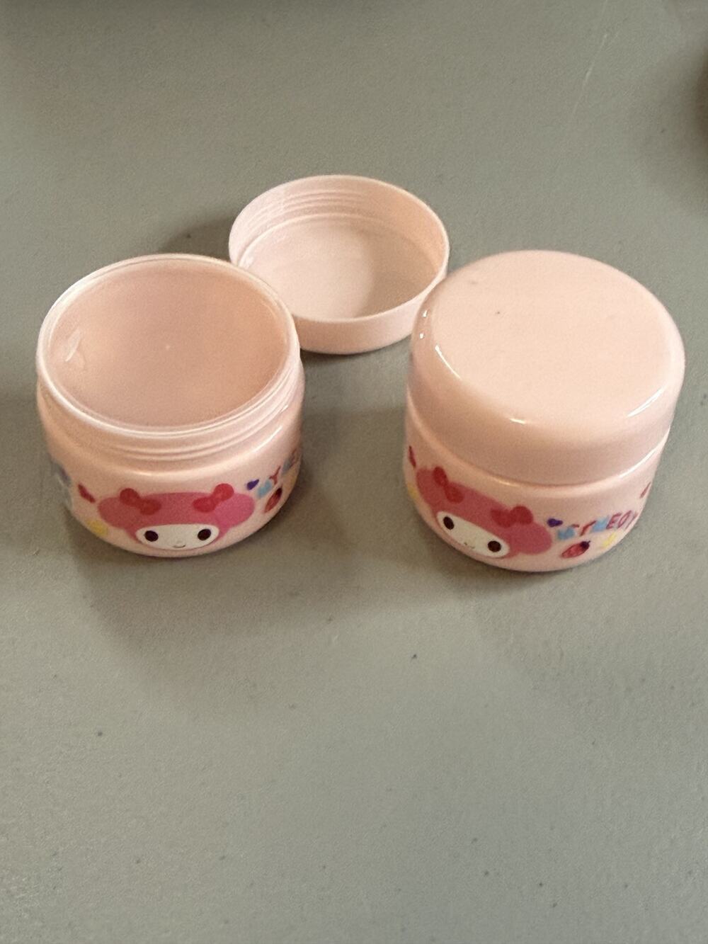 #MM-779 My Melody Travel Face Cream Jars 2 piece - plastic